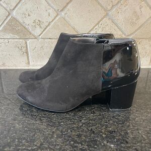 LifeStride size 8.5 Parigi Women's Black Mic Booti Soft System  Boots